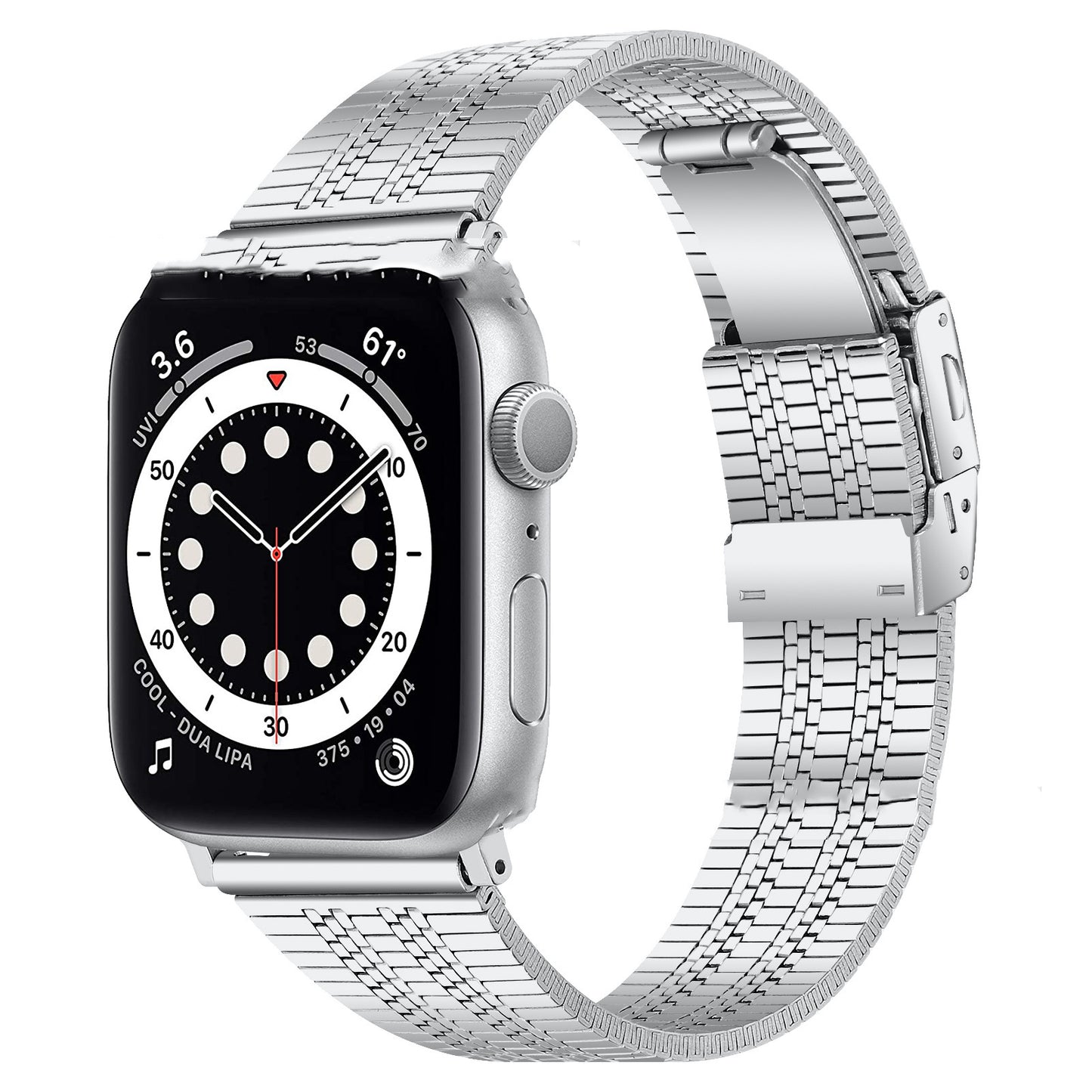 General High-grade Five-bead Turtle Back Buckle Steel Belt In Stock