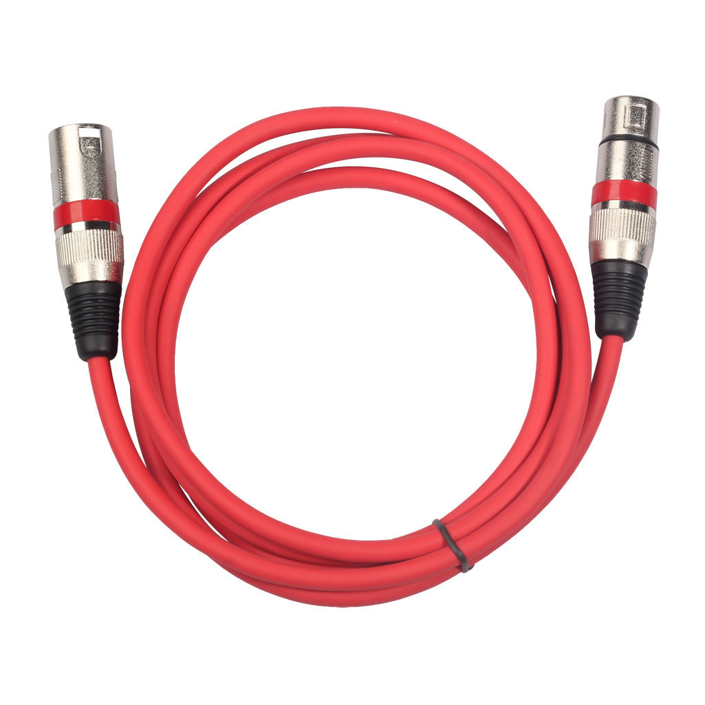 Cannon Male To Female Mixer Microphone Color Large Three-core XLR Balance Line For Microphone Sound Card