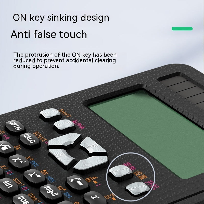 2 In 1 Foldable Scientific Calculators Handwriting Tablet Learning Function Calculator Foldable Desk Scientific Calculators