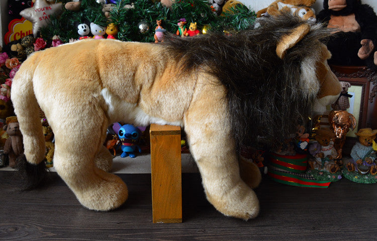 Lion Plush Toy African Simulation Animal