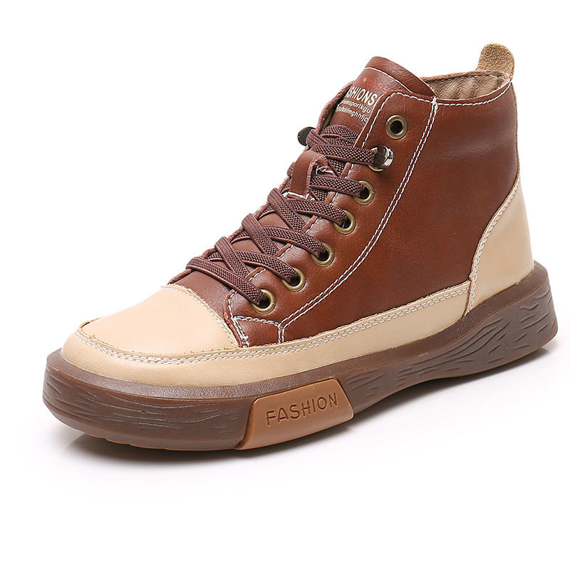 Women's short boots soft sole casual sports shoes