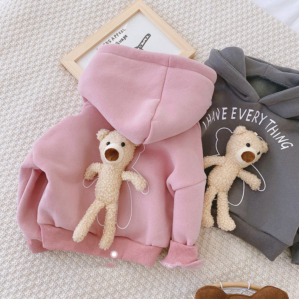 Baby Net Red Foreign Style Three-Dimensional Bear Top