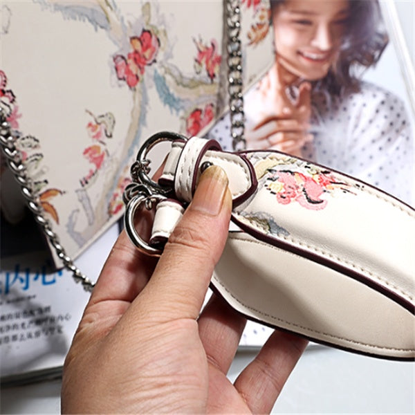 Printing chain small square bag