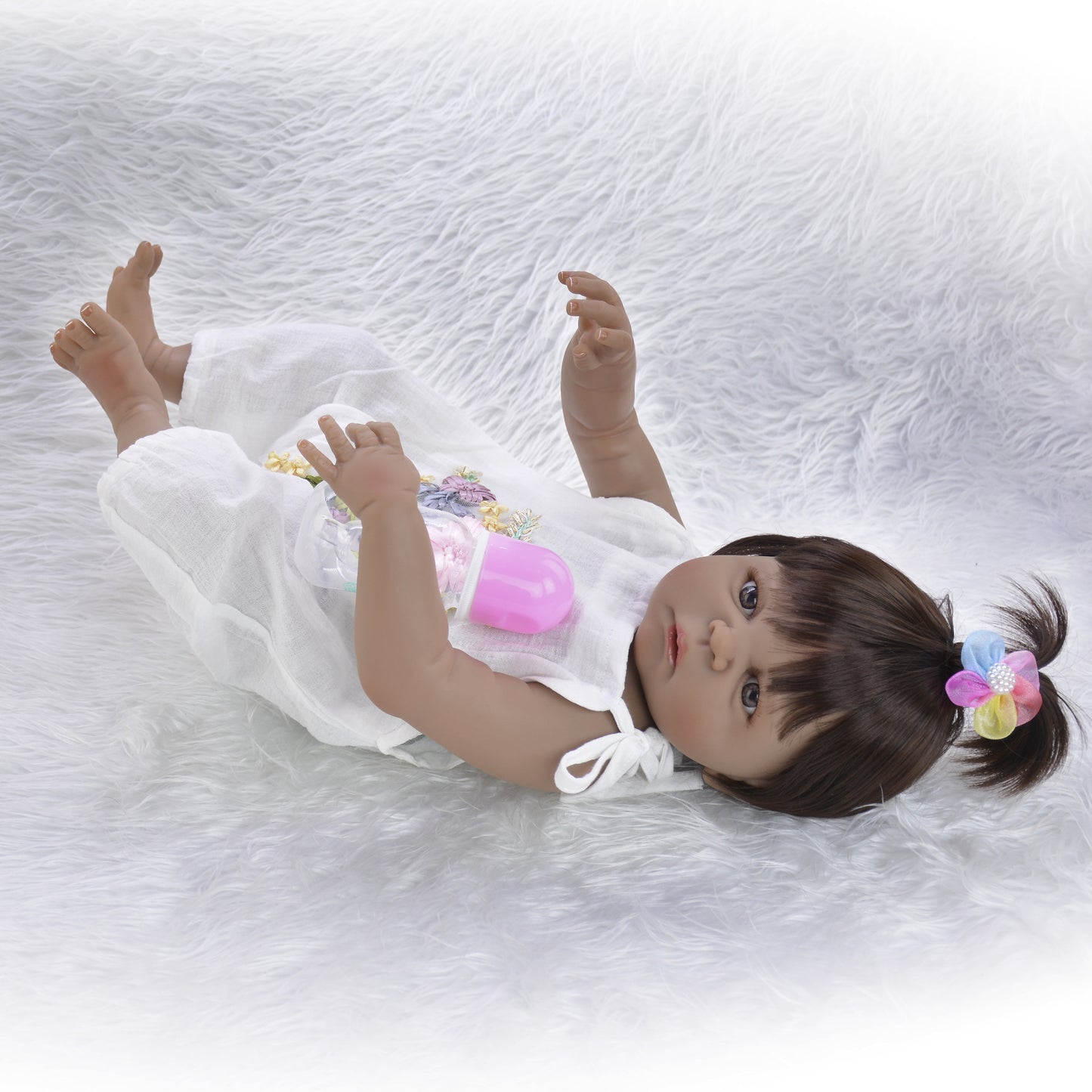 All silicone dark skin children