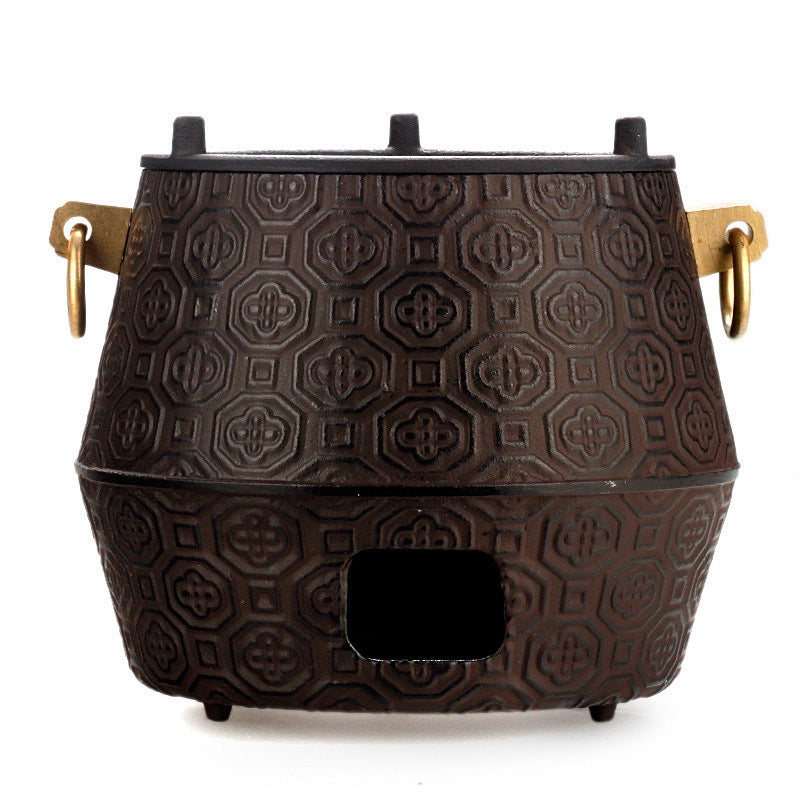 Cast iron stove charcoal tea stove
