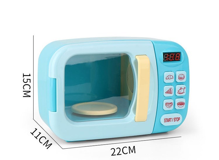 Simulation kitchen electric microwave toy