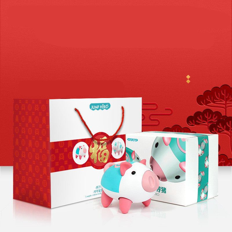 Humming Cow Mother Baby Year Of The Ox Mascot Toy