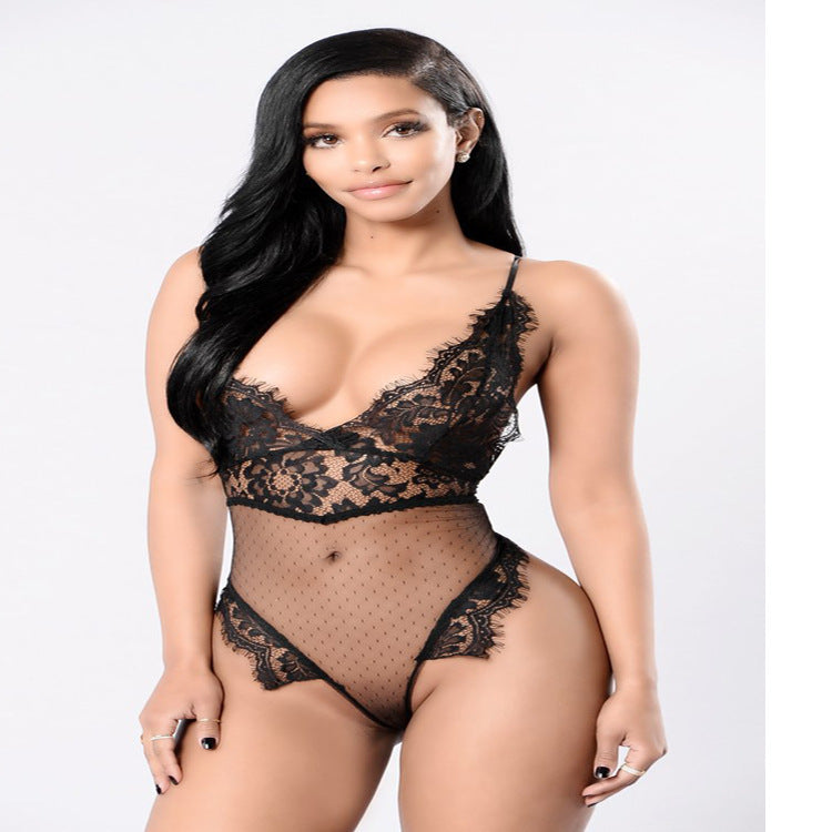 Ladies Lace Tights One-piece Underwear