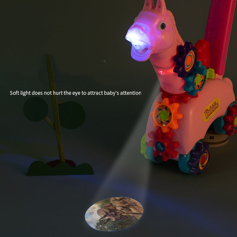 Automatic Outdoor Bubble Machine withsic And Light Mu