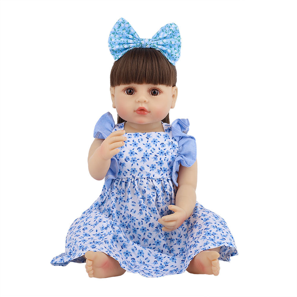 Baby Doll Reborn Baby Full Body Silicone Girl Doll