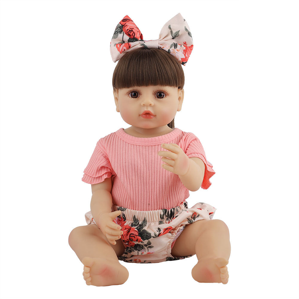 Baby Doll Reborn Baby Full Body Silicone Girl Doll