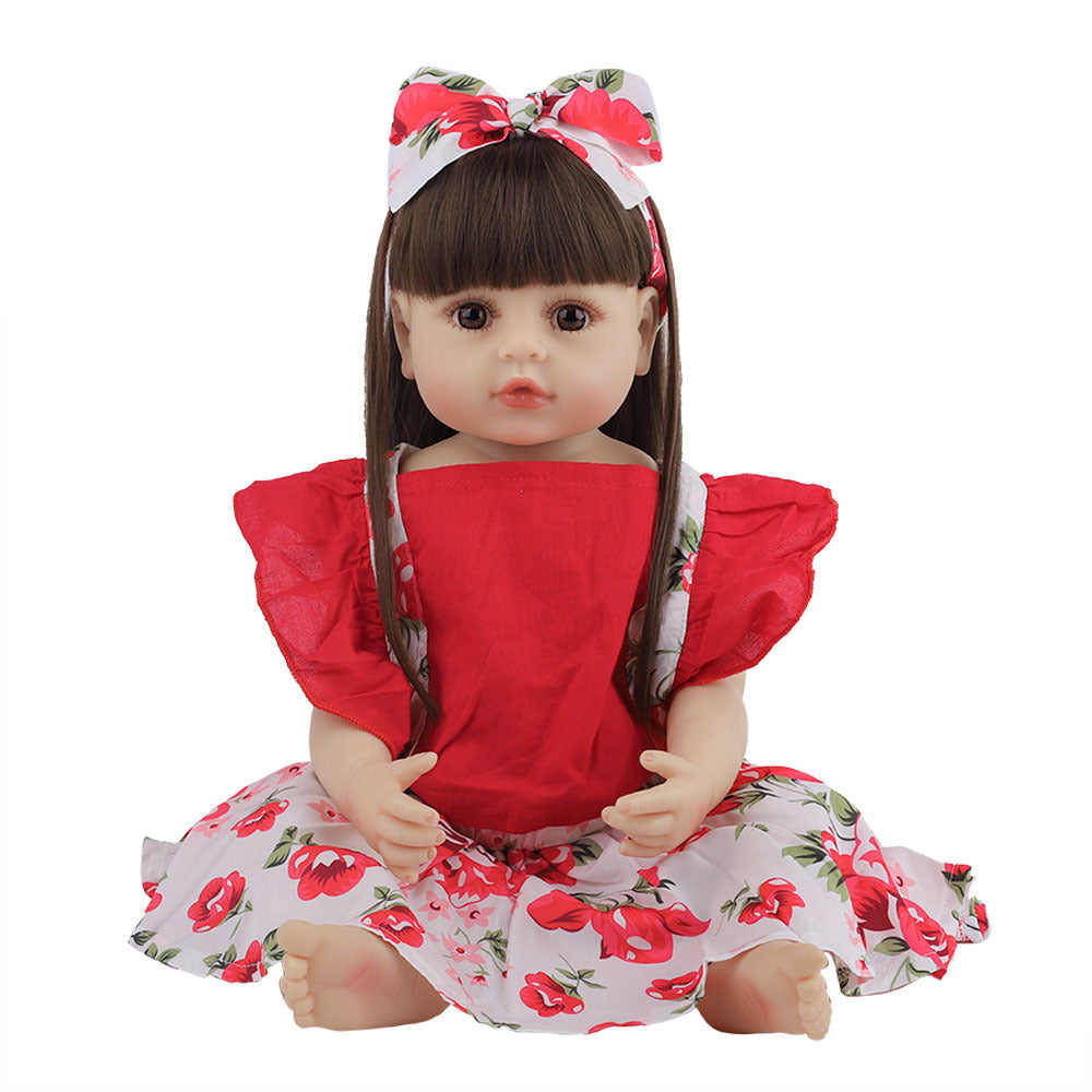 Baby Doll Reborn Baby Full Body Silicone Girl Doll