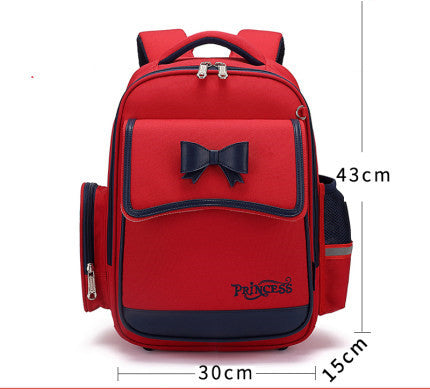 Babudou Schoolbag For Primary School Girls Grade 1-3-6 Children'S Bag 8-12 Girls' Light Double Blind Bag 5