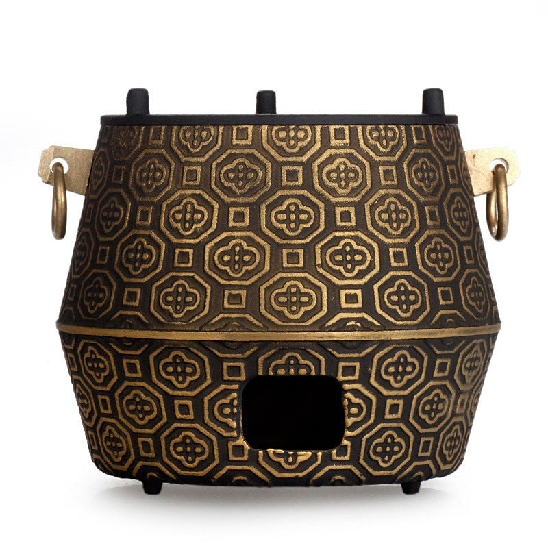 Cast iron stove charcoal tea stove