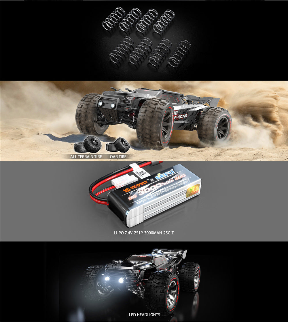 Brushless RC Car High Speed Drift Truck 24g Remote Control Car