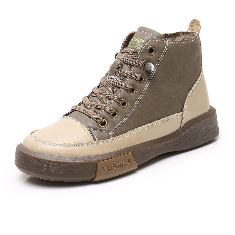 Women's short boots soft sole casual sports shoes