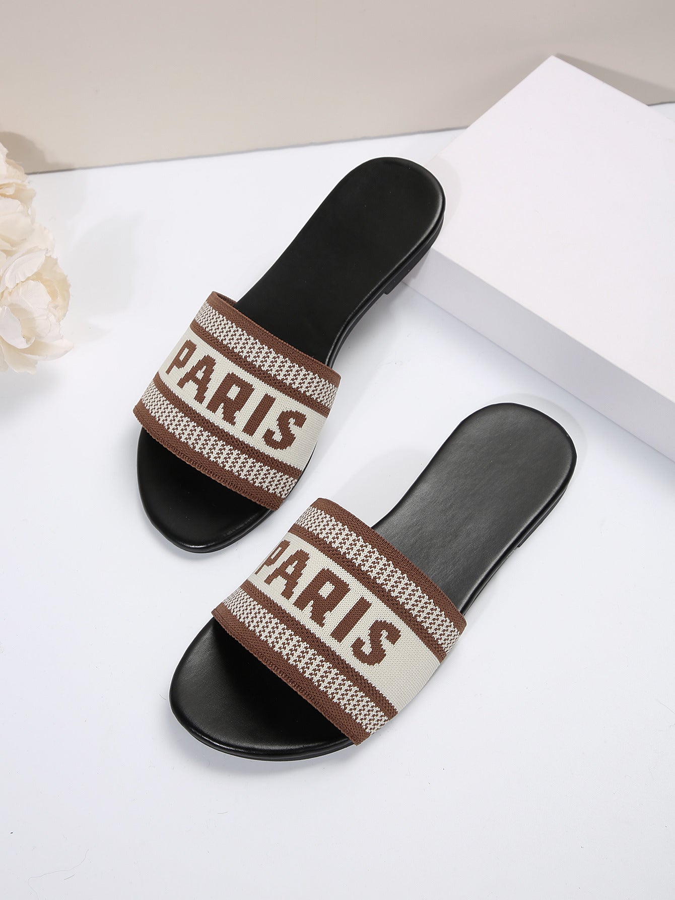 Women's Summer Round Toe Large Size Flat Sandals