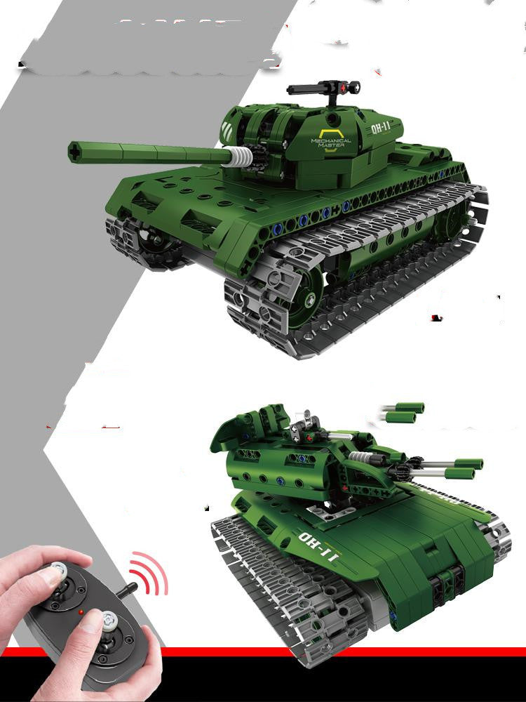 Remote control tank for pupils and children