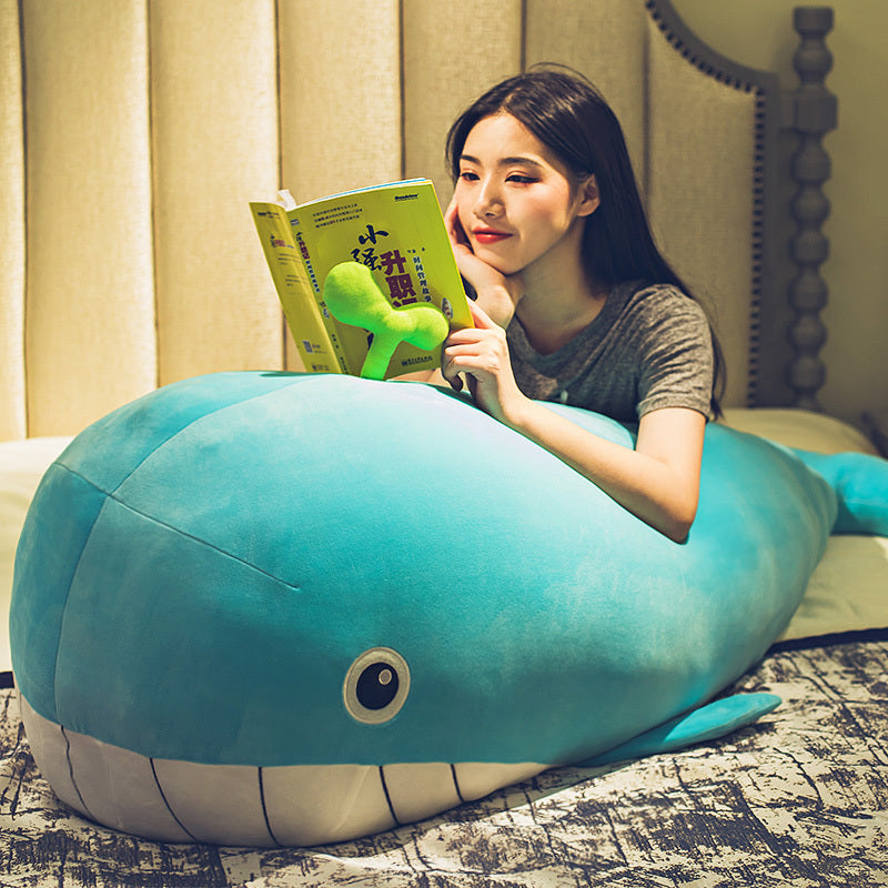 Whale cute dolphin doll