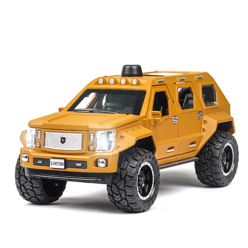 Children's simulation alloy car