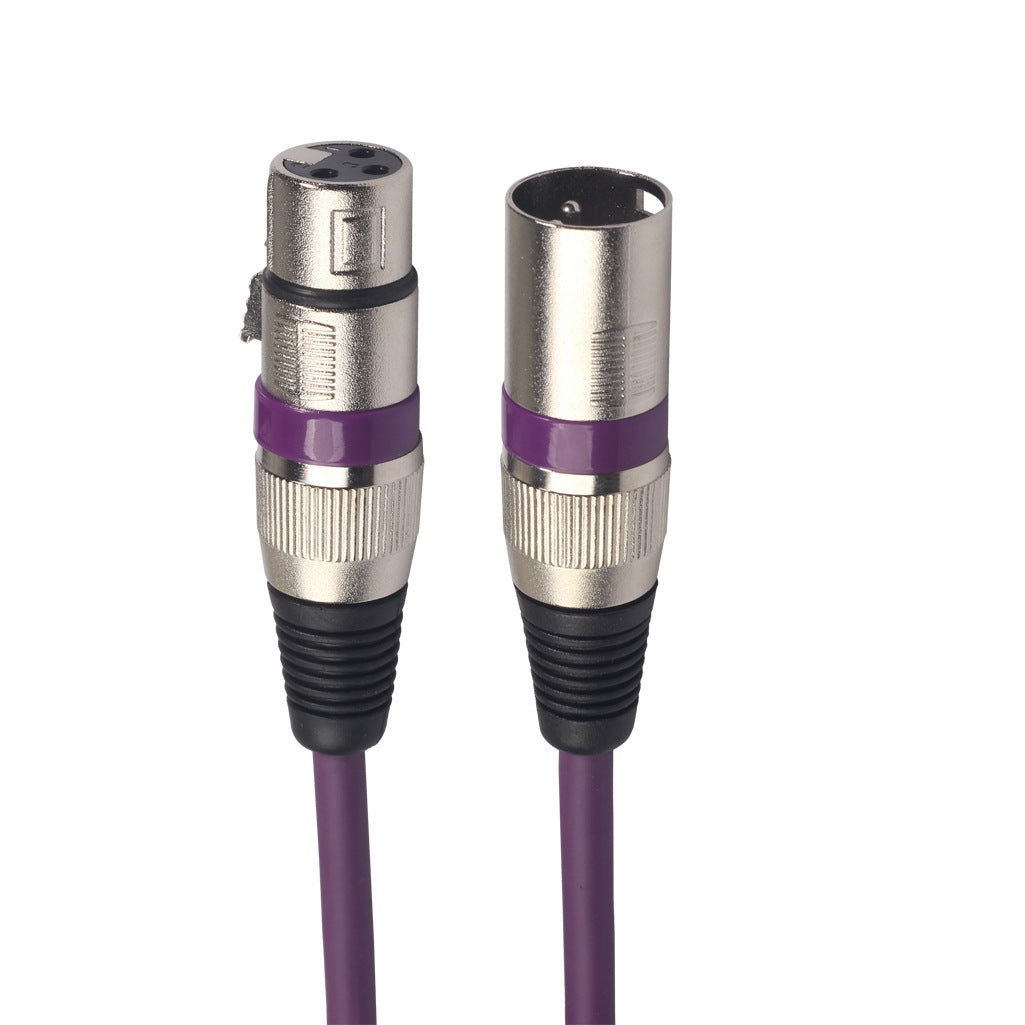 Cannon Male To Female Mixer Microphone Color Large Three-core XLR Balance Line For Microphone Sound Card