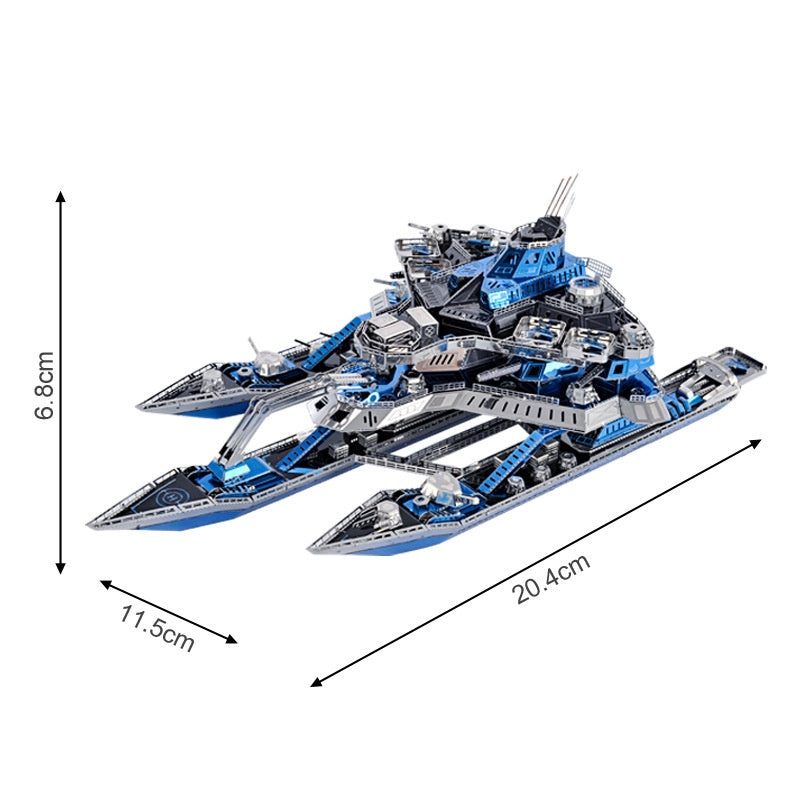 Leader No.1 dragon sense micro spell microworld DIY creative gift toys Metal Puzzle toys