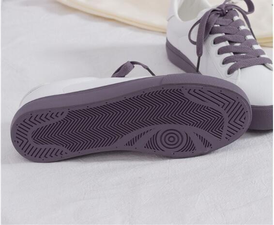 Spring new Korean version of the wild white shoes female strawberry retro port wind shoes students ins sneakers