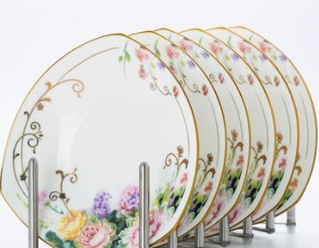 Japanese Four-corner Plate Dish Plate Household Square Sushi Plate Creative Personality Dish