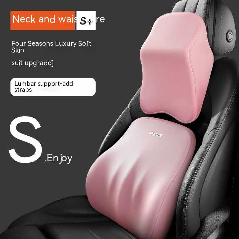 Automotive Headrest Shoulder Pillow Cervical Pillow Four Seasons Universal Car Pillow Driving Memory Foam Neck Pillow