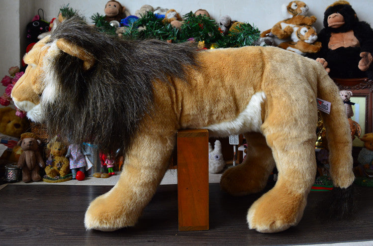 Lion Plush Toy African Simulation Animal