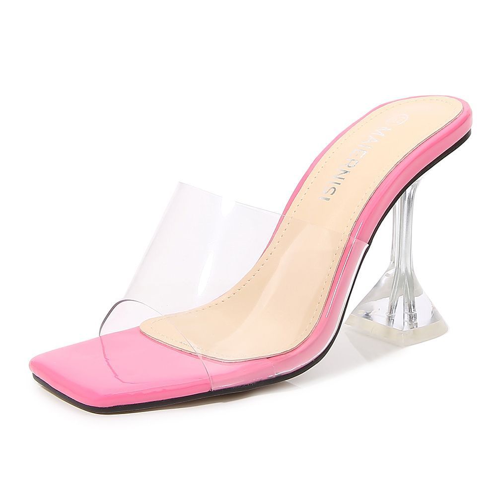 Fish Mouth Sandals And Slippers Sexy Wine Glass Heel