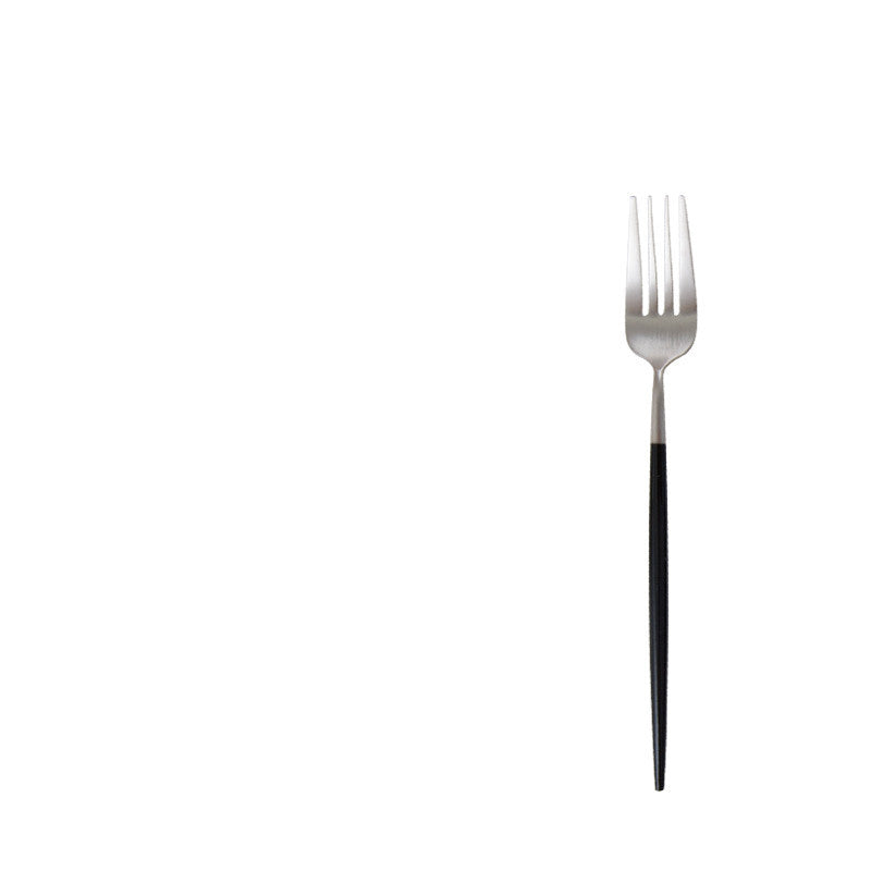 Stainless Steel Western Food Knife And Fork Chopsticks Spoon Fruit Fork