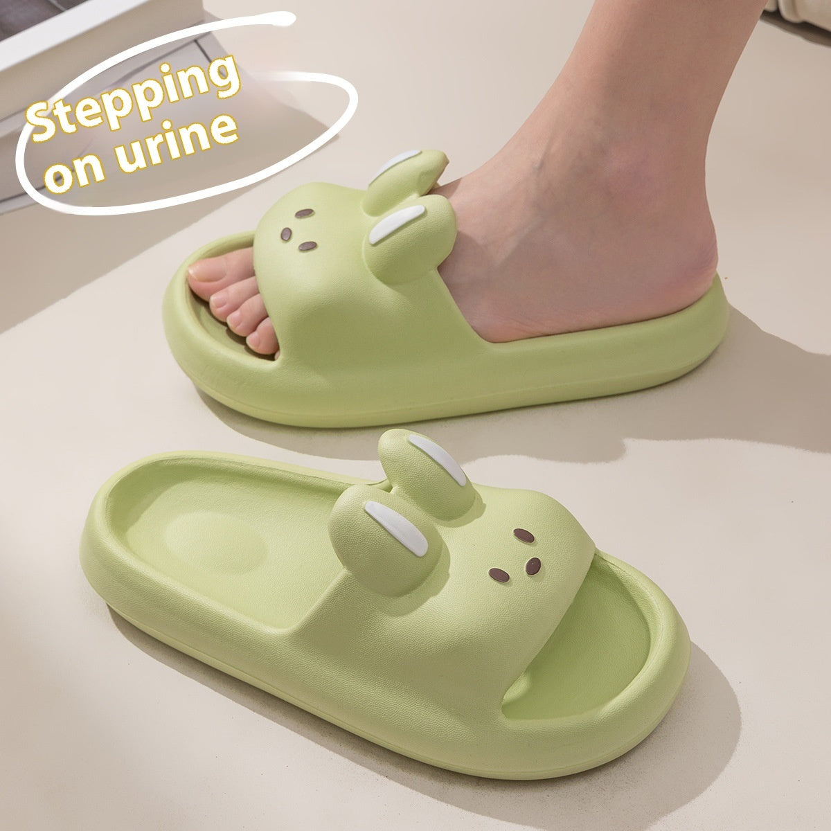 Slip-on Slippers Women's Summer Deodorant Indoor Home Non-slip