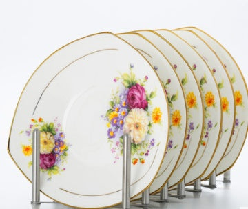 Japanese Four-corner Plate Dish Plate Household Square Sushi Plate Creative Personality Dish