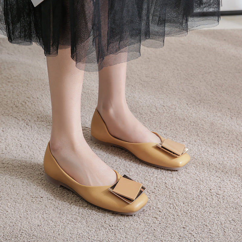 Spring Scoop Shoes Women's One-step Grandma Shoes