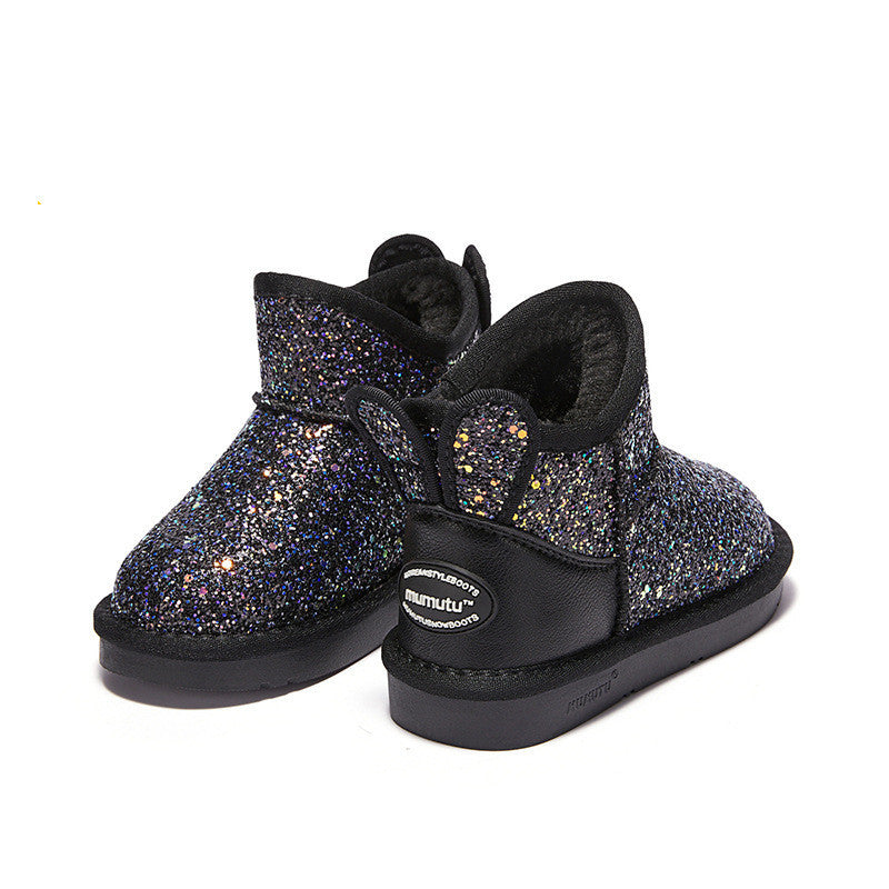 Children's Short Boots Baby Snow Cotton Winter Shoes