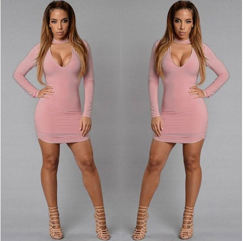 EBay fast selling, European, American, bursting, V collar, cocktail dresses and dress sexy dresses