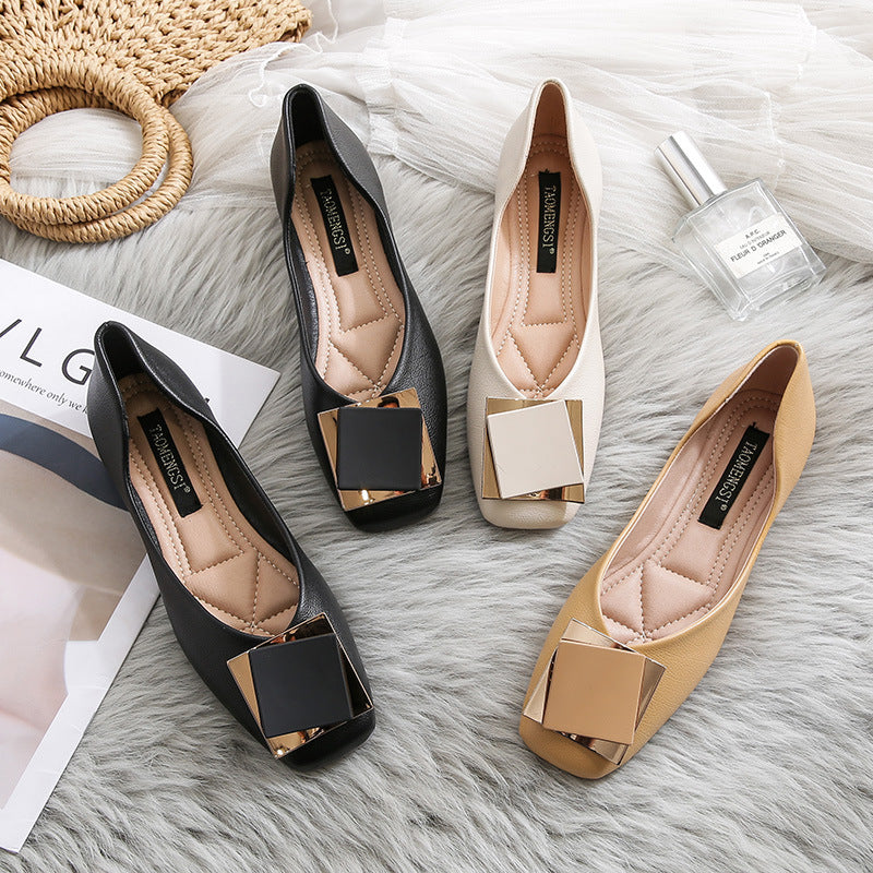 Spring Scoop Shoes Women's One-step Grandma Shoes