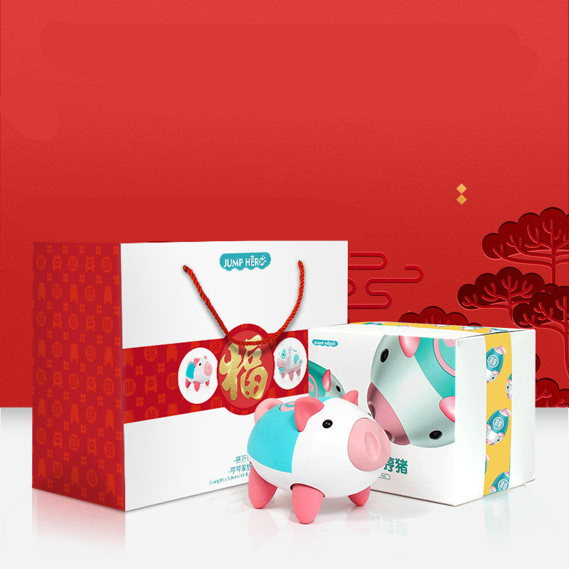 Humming Cow Mother Baby Year Of The Ox Mascot Toy