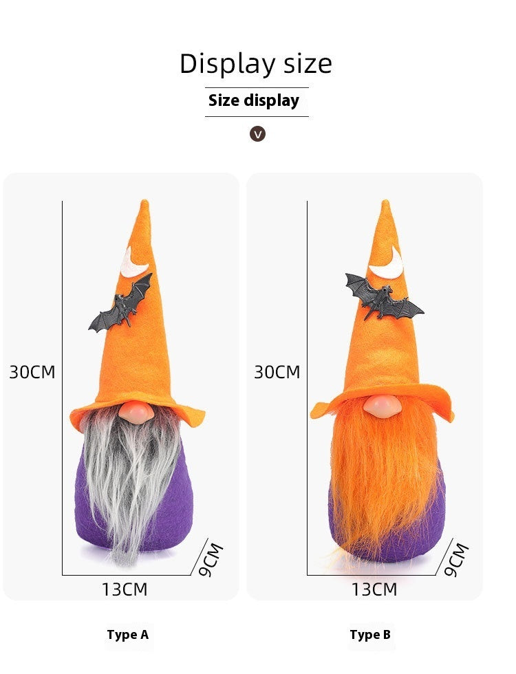 Halloween Faceless Baby Doll Ornaments
