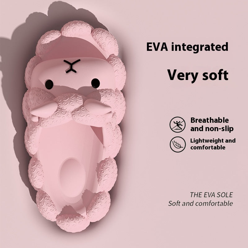 Home Bathroom Non-slip Cute Eva Slippers
