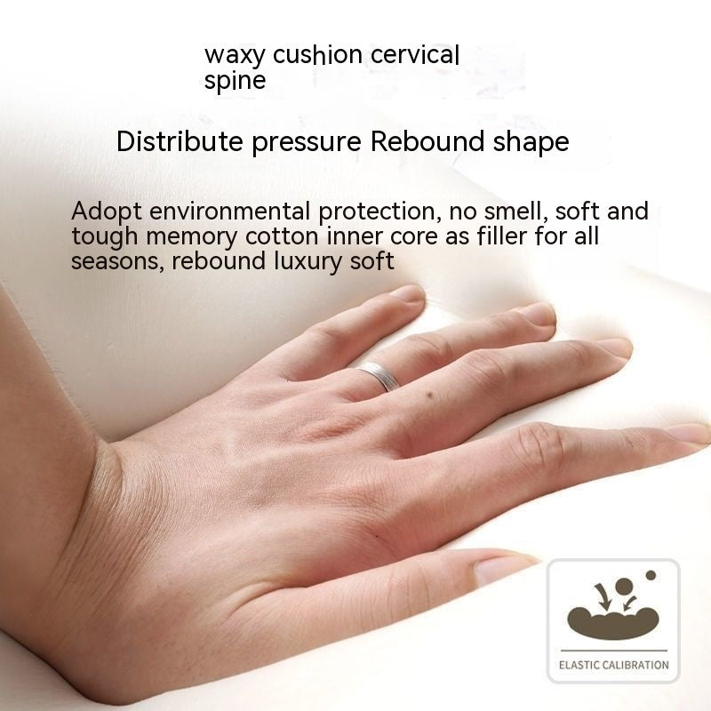 Automotive Headrest Shoulder Pillow Cervical Pillow Four Seasons Universal Car Pillow Driving Memory Foam Neck Pillow