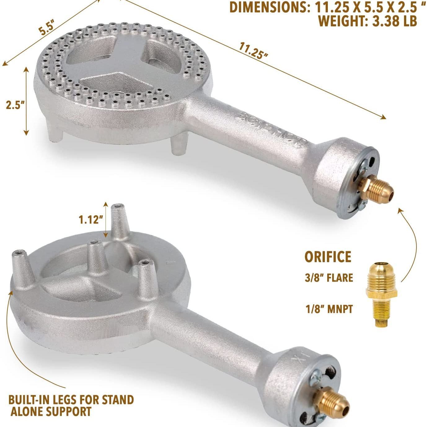 High Pressure Cast Iron Gas Stove End Accessories