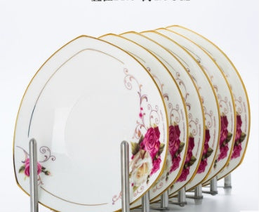 Japanese Four-corner Plate Dish Plate Household Square Sushi Plate Creative Personality Dish