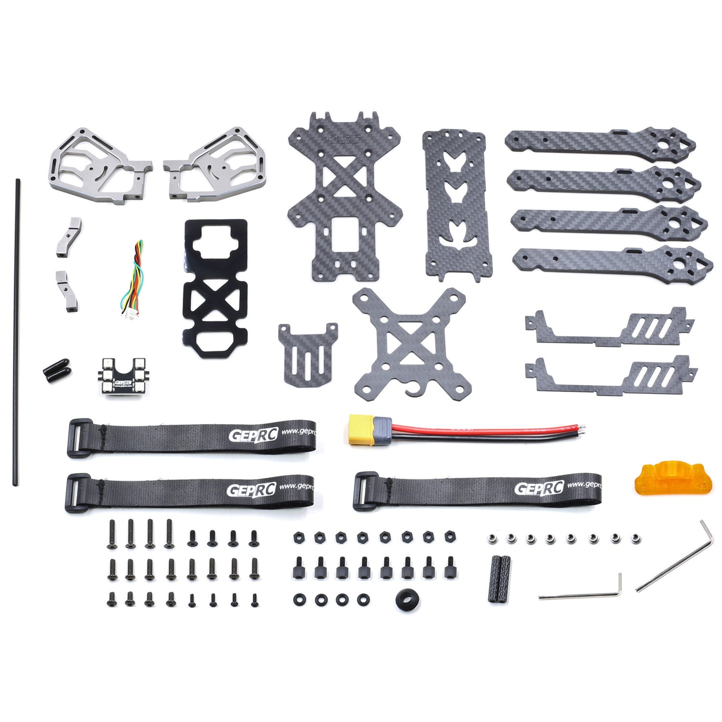 KHX5 Elegant Wheelbase Carbon Fiber FPV Racing Frame Kit