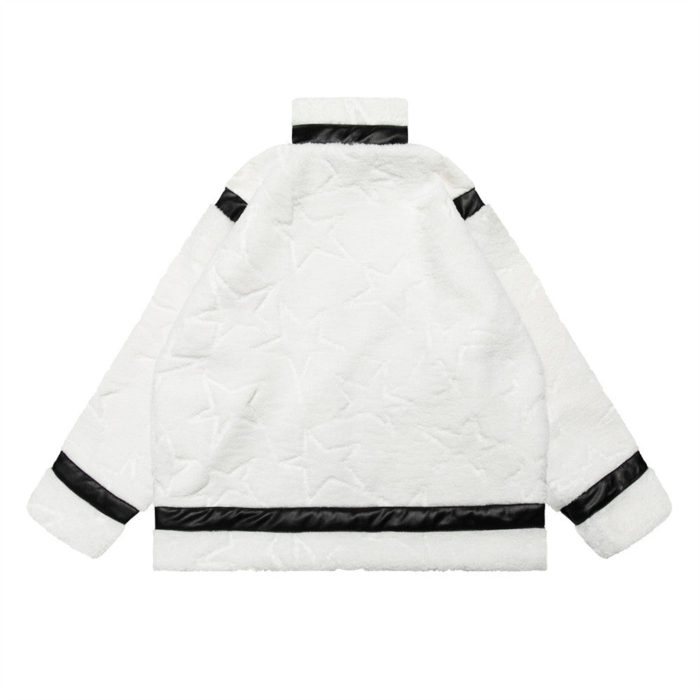 Fashion Lamb Plush Coat Men