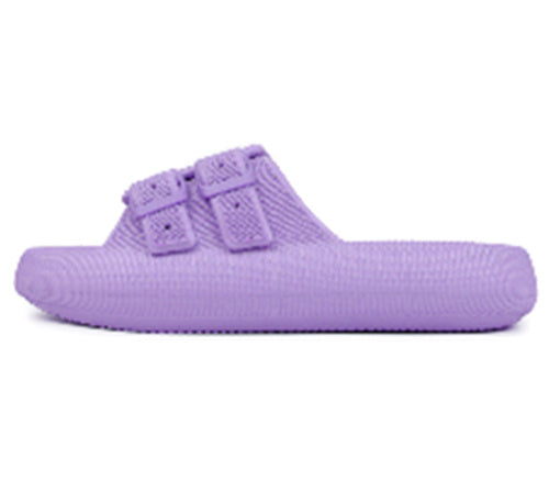 New Type Of Feet Feeling Velcro Thick Bottom Slippers For Women's Summer