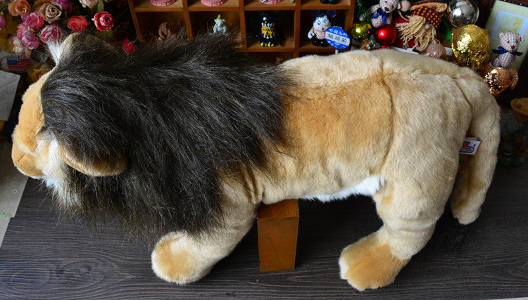Lion Plush Toy African Simulation Animal