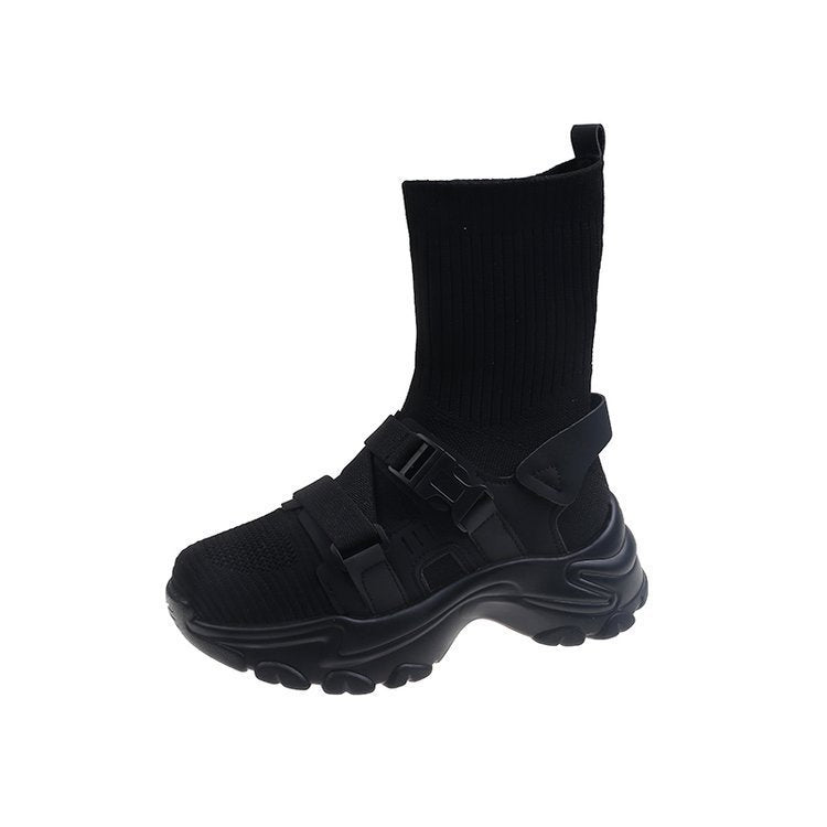 Women's Casual Elastic Functional Socks And Boots