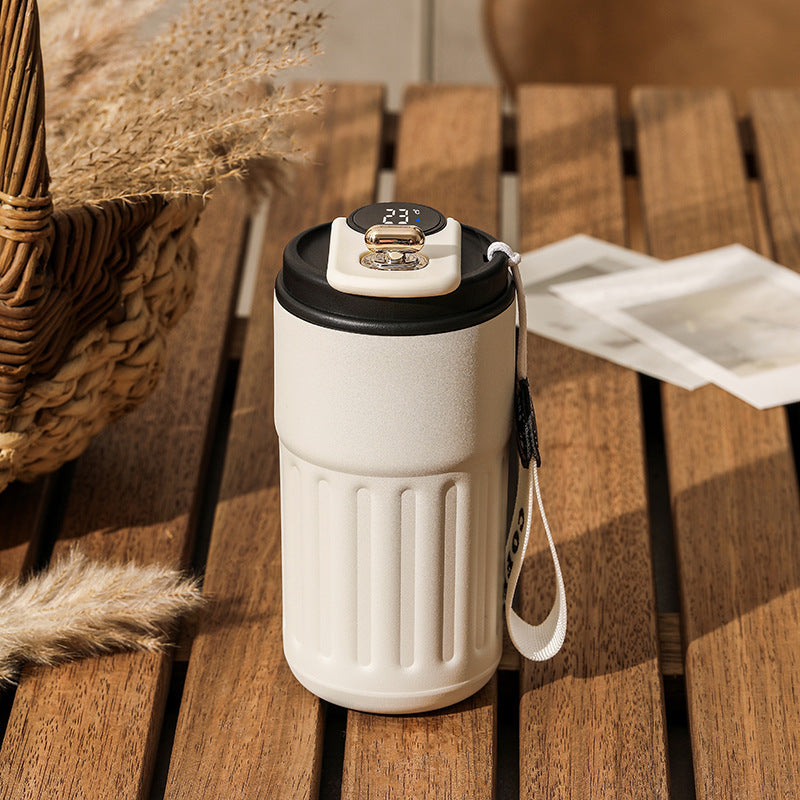 Smart Digital Thermal Bottle | Stainless Steel Insulated Cup 450ml